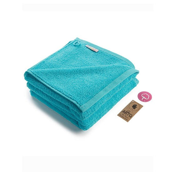 Fashion-Handtuch Hellblau blau - 50 x 100 cm - 100% Baumwolle