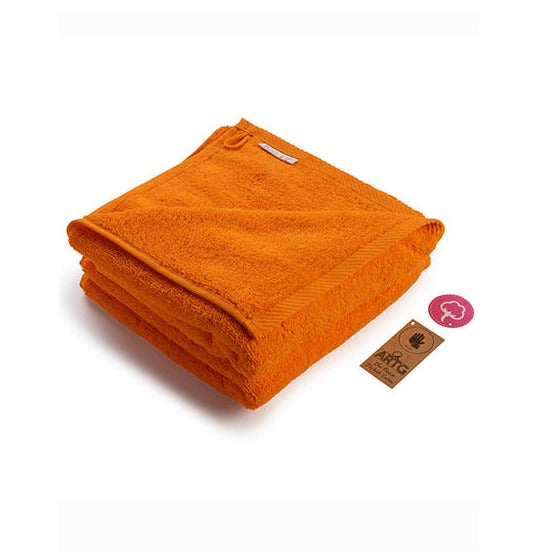 Fashion-Handtuch helles orange - 50 x 100 cm - 100% Baumwolle