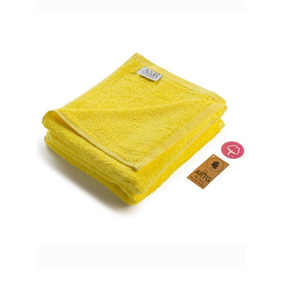 Fashion-Handtuch helles gelb - 50 x 100 cm - 100% Baumwolle