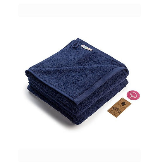 Fashion-Handtuch dunkelblau - 50 x 100 cm - 100% Baumwolle