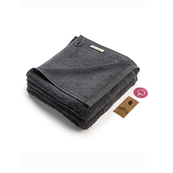 Fashion-Handtuch dunkelgrau - 50 x 100 cm - 100% Baumwolle