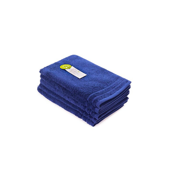 Organisches Gäste Handtuch dunkelblau - 40 x 60 cm - 100% Baumwolle