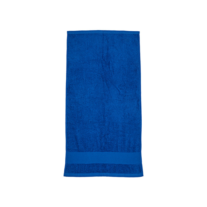 Organisches, weiches Handtuch kobaltblau - 50 x 100 cm - 100% Baumwolle