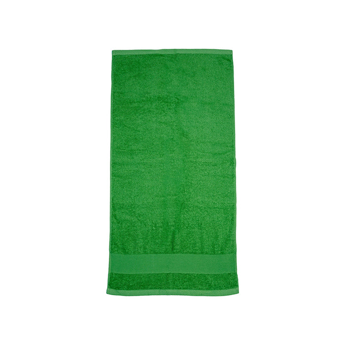 Organisches, weiches Handtuch grün - 50 x 100 cm - 100% Baumwolle