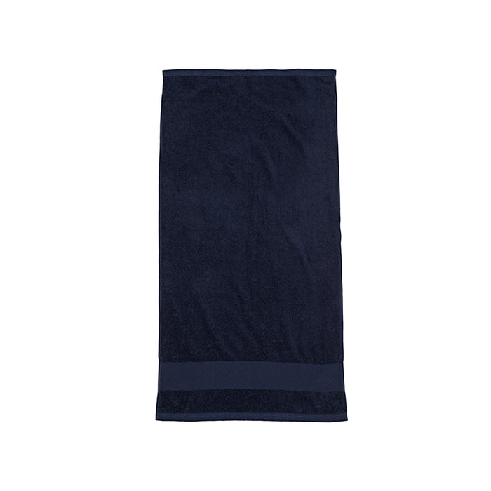 Organisches, weiches Handtuch dunkelblau - 50 x 100 cm - 100% Baumwolle
