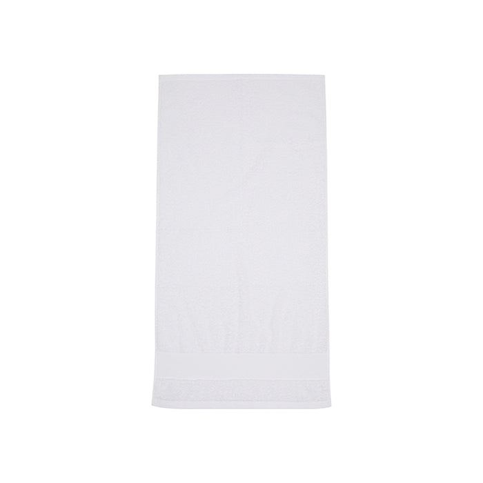 Organisches, weiches Handtuch weiß - 50 x 100 cm - 100% Baumwolle