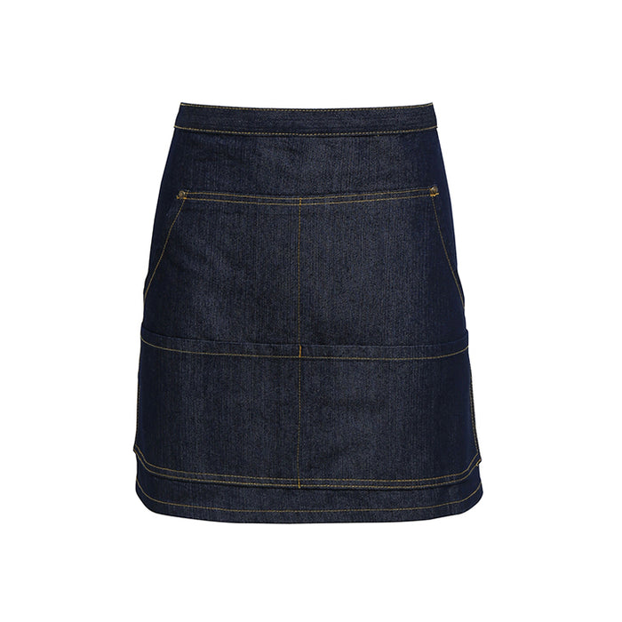 Schürze Jeans Stitch Denim Waist Indigo Denim - 79 x 39,5 cm - 70% Baumwolle / 30% Polyester