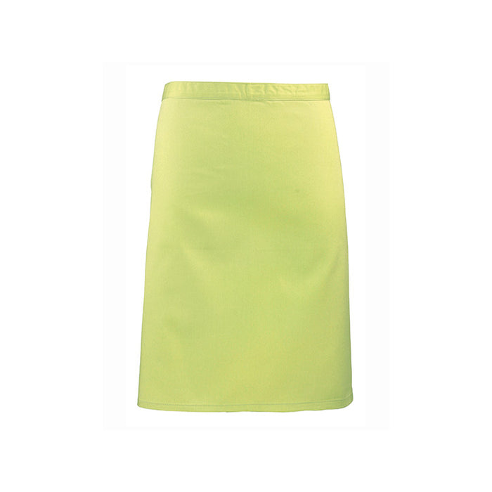 Schürze Colours Collection Mid Length Lime - 70 x 50 cm - 65% Polyester / 35% Baumwolle