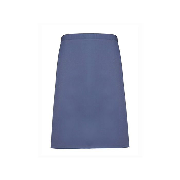 Mittellange Schürze marineblau - Universalgröße - 70 x 50 cm - 65% Polyester / 35% Baumwolle